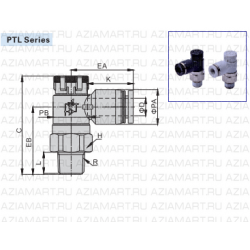 PTL Фиттинг пневматический AirTac
