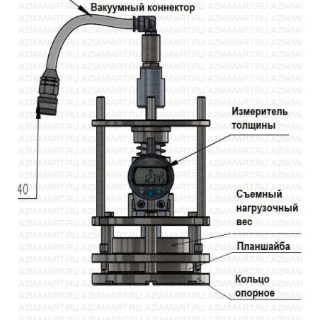 JIG-110C  держатель для образцов до 110 мм, химстойкая версия