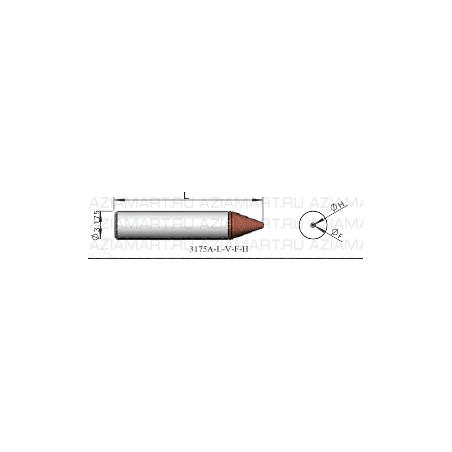 3150A1-L-V-F-H Инструмент для монтажа кристаллов (Collet/Pick Up Tool)