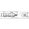 3175E-L-V-F-H Инструмент для монтажа кристаллов (Collet/Pick Up Tool)