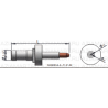 3000D4-L-V-F-H Инструмент для монтажа кристаллов (Collet/Pick Up Tool)