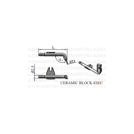 CERAMIC BLOCK-ESEC Изолятор керамический