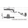 CERAMIC BLOCK-ESEC Изолятор керамический